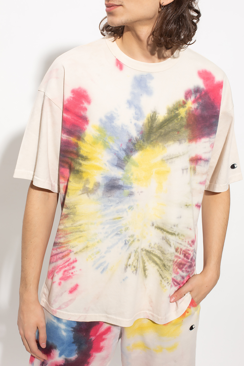 Tie dye champion t 2024 shirt